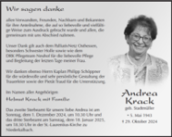 eine Anzeige