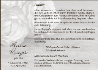 eine Anzeige