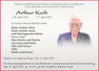 eine Anzeige