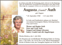 eine Anzeige