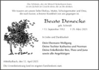 eine Anzeige