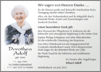 eine Anzeige