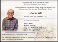 eine Anzeige