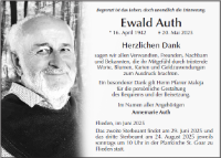 eine Anzeige