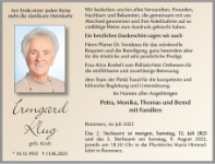 eine Anzeige