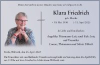 eine Anzeige