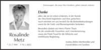 eine Anzeige