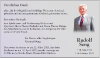 eine Anzeige