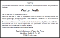 eine Anzeige